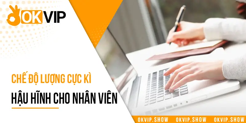 Chế độ lượng cực kì hậu hĩnh cho nhân viên