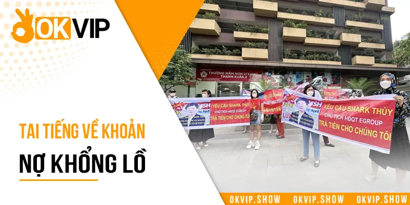 Tai tiếng về khoản nợ khổng lồ